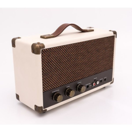 Nostalgische bluetooth speaker crème - GPO WESTWOOD