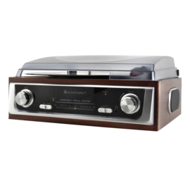 Retrolook platenspeler met radio - Soundmaster