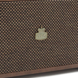 Nostalgische bluetooth speaker bruin - GPO WESTWOOD