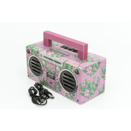 Draagbare bluetooth speaker - roze