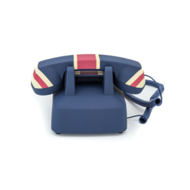 Seventies telefoon met Union Jack-design