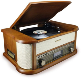 Nostalgisch muziekcentrum met DAB+-radio en bluetooth - Soundmaster