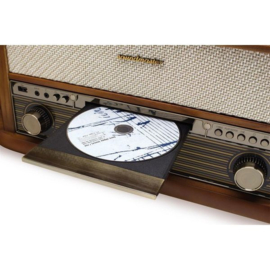 Nostalgisch muziekcentrum met DAB+-radio en bluetooth - Soundmaster