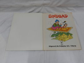 art nr: 676 vintage stripboek van Sindbad, de betoverde sjeik