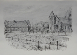 art nr: 560 vintage boek met tekeningen van kromme rijn en langebroekerwetering