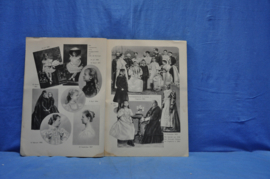 art nr: 877 vintage boek over 40 jaren Koningin de Nederlanden