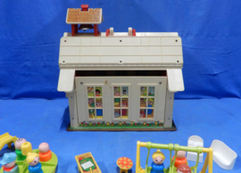 art nr: 737 vintage Fisher Price woonhuis