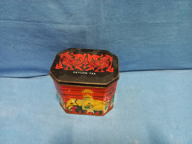art nr: 597 vintage blik van Ceylon Tea