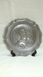 art nr 145 vintage tinnen bord