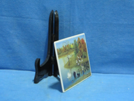 art nr: 1445 vintage Villeroy en Boch porseleinen VillboCard