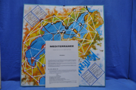 art nr: 893 vintage bordspel Mediterrane uit 1970