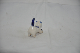 art nr: 921 vintage delft blauwe poesje