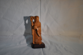 art nr: 906 vintage houten Chinees beeldje