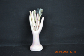 art nr: 153 vintage make-up hand met wimper extension