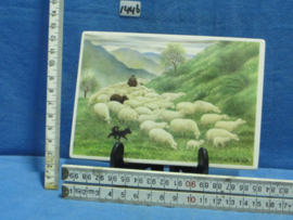 art nr: 1446 vintage Villeroy en Boch porseleinen VilboCard