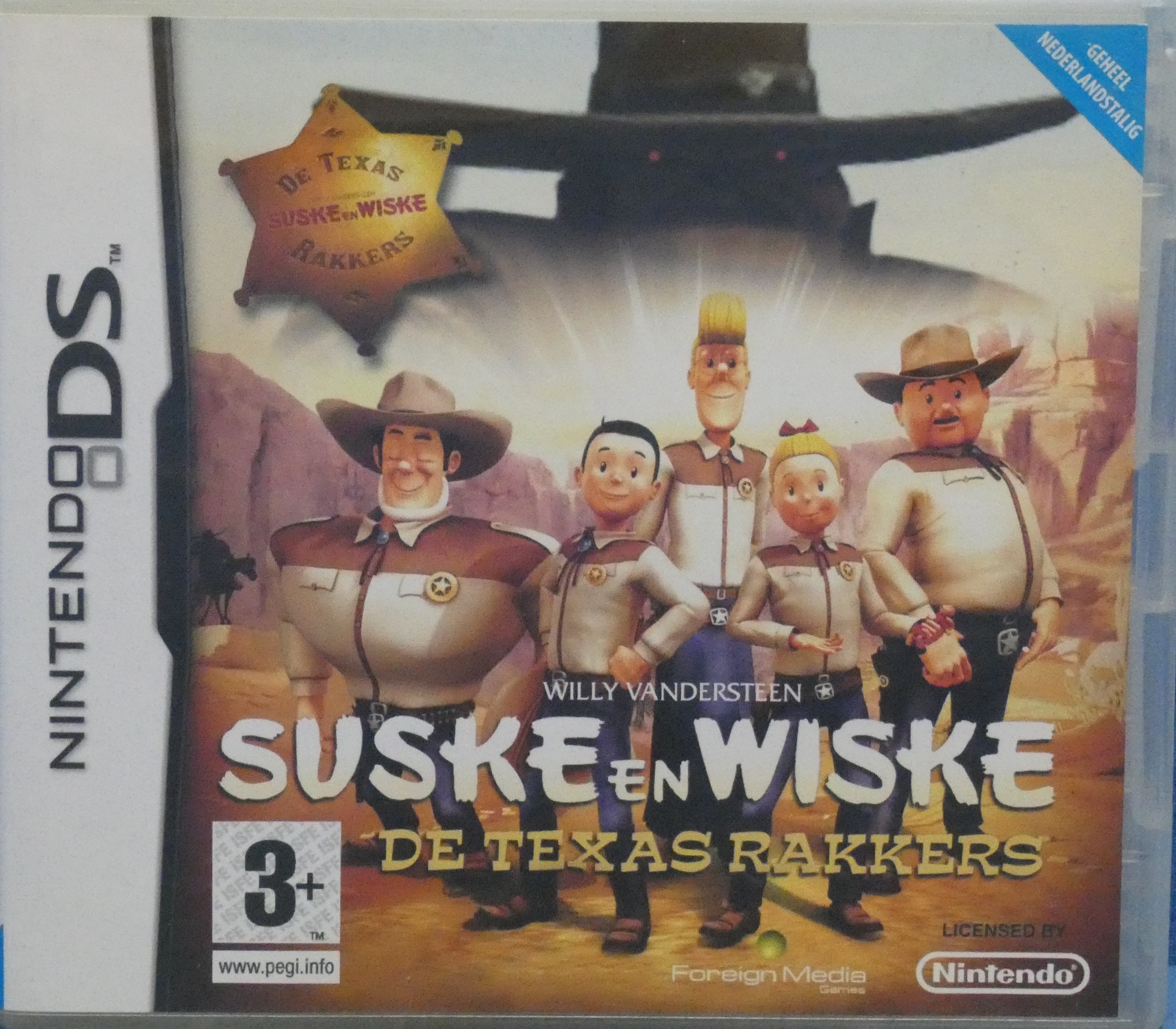 art nr: 1204 vintage Nintendo DS spel van Suske en Wiske