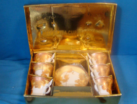 art nr: 189 vintage Cinar Indische thee set
