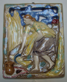 art nr: 339 plaque van Anton lang