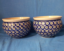 art nr: 451 Bunziau Polska blau pot 2 stuks