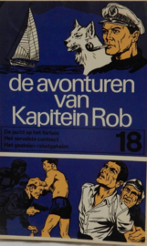 art nr: 1001 vintage boek uit de serie van Kapitein Rob