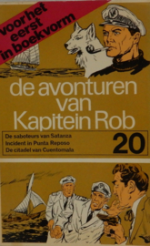 art nr: 1003 vintage boek uit de serie van Kapitein Rob