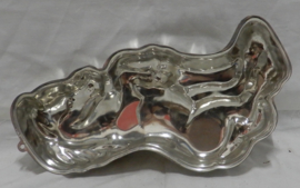 art nr: 1011 vintage bakvorm in de vorm van een paard