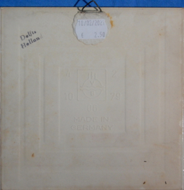 art nr: 491 vintage abraham delft blauwe tegel