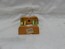art nr: 1010 vintage 6 gekleurde zandlopers