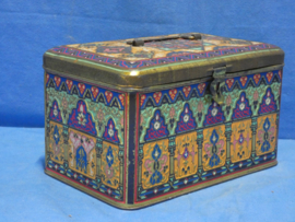art nr: 1310 vintage blikken Cote D'or kist
