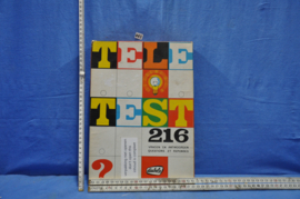 art nr: 883 vintage gezelschapsspel, teletest