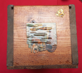 art nr: 177 vintage schoenenpoets kist