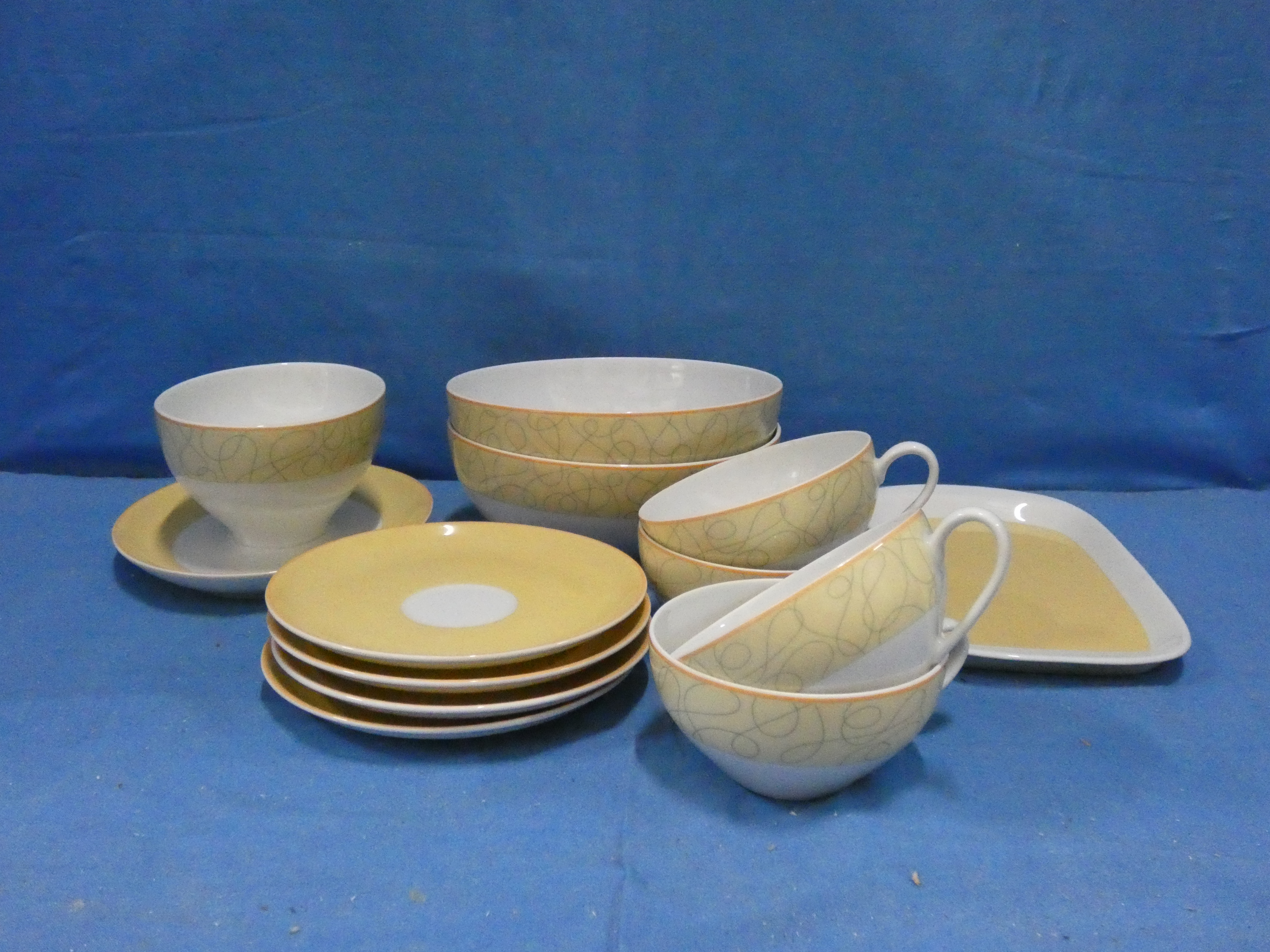 art nr: 1276 vintage 28 delig eetservies