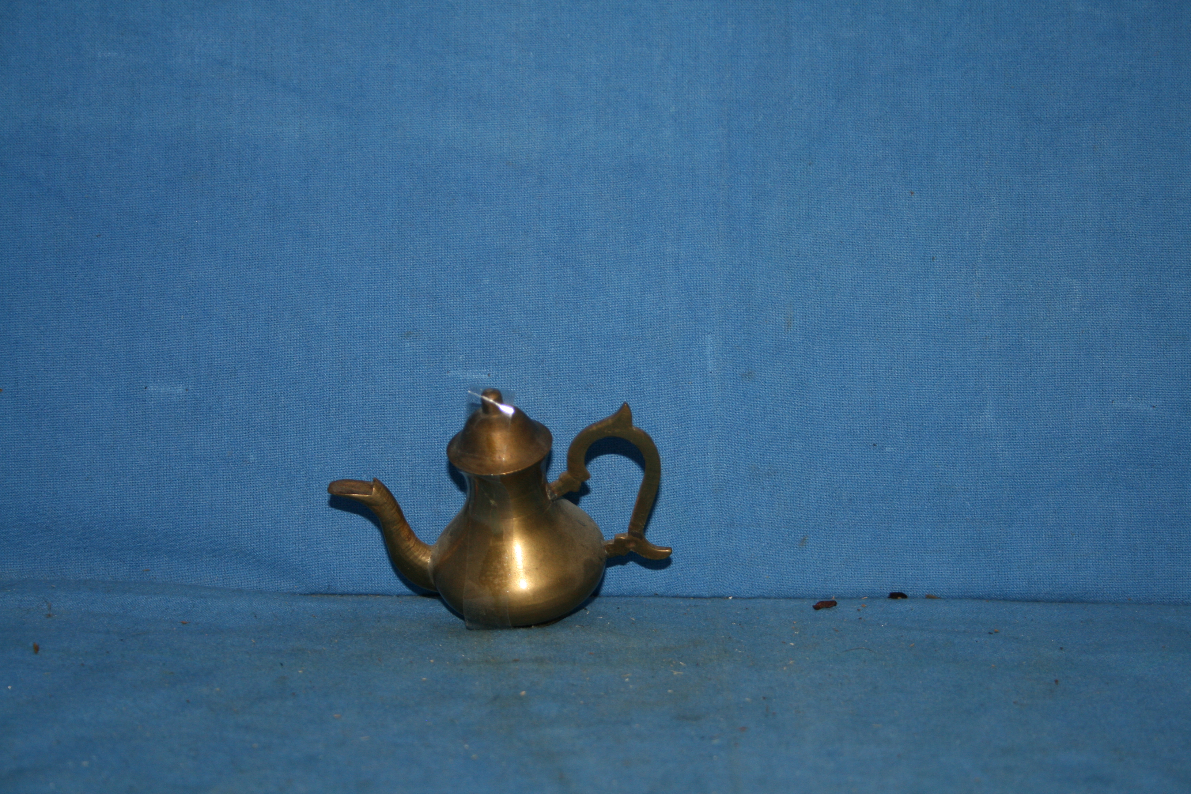 art nr: 1112 vintage koperen theepot
