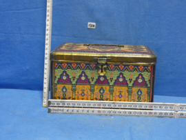 art nr: 1310 vintage blikken Cote D'or kist