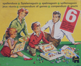 art nr: 562 vintage jaren 50 spellendoos van Jumbo