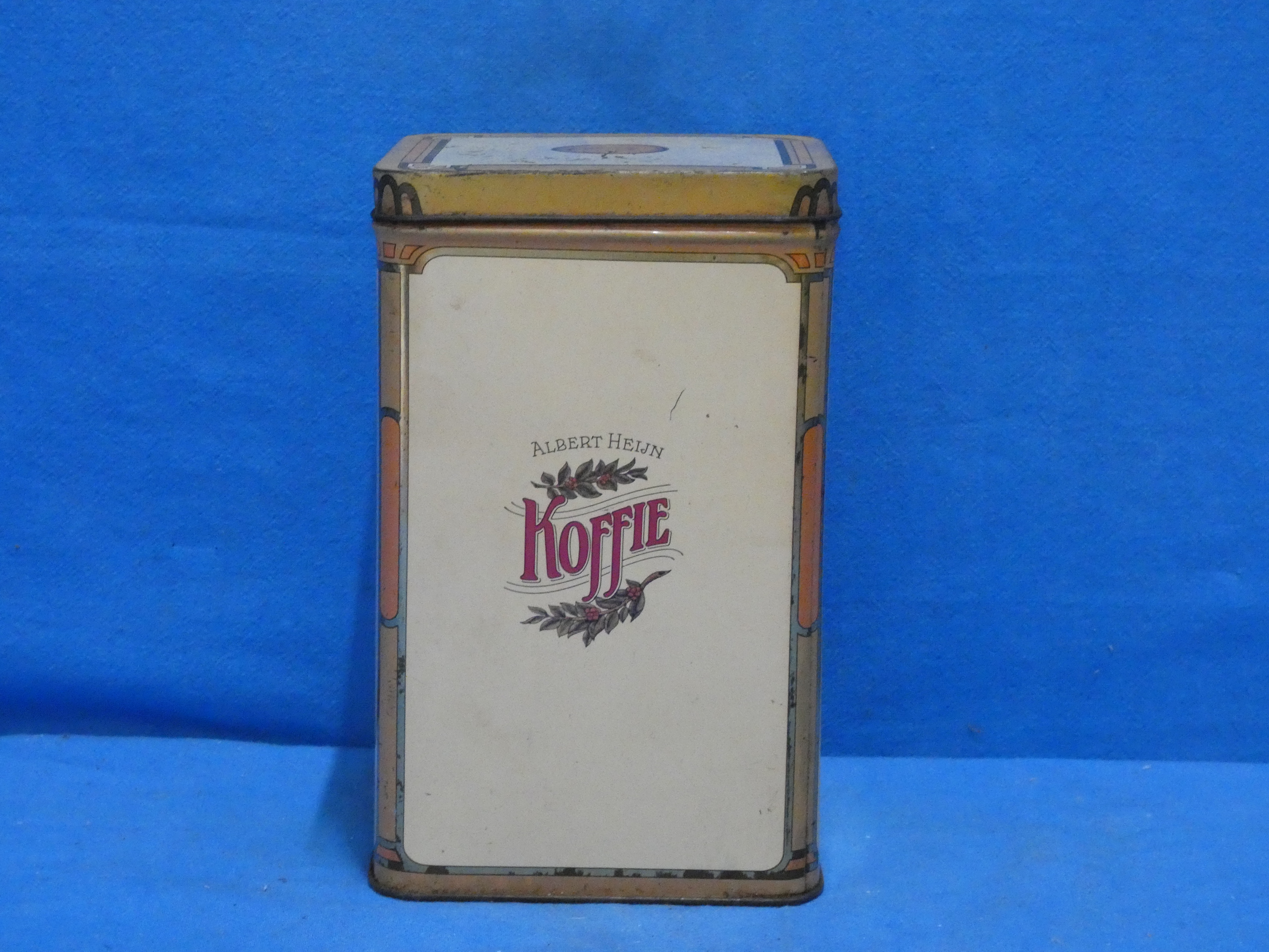 art nr: 1210 vintage Albert Heijn koffieblik