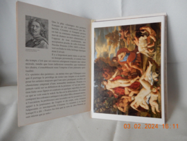 art nr: 530 vintage nicolas  poussin postkaarten