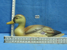 art nr: 1469 vintage porseleinen Akita eend van Mallard Duck