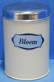 art nr:  02 vintage bewaar bus voor bloem
