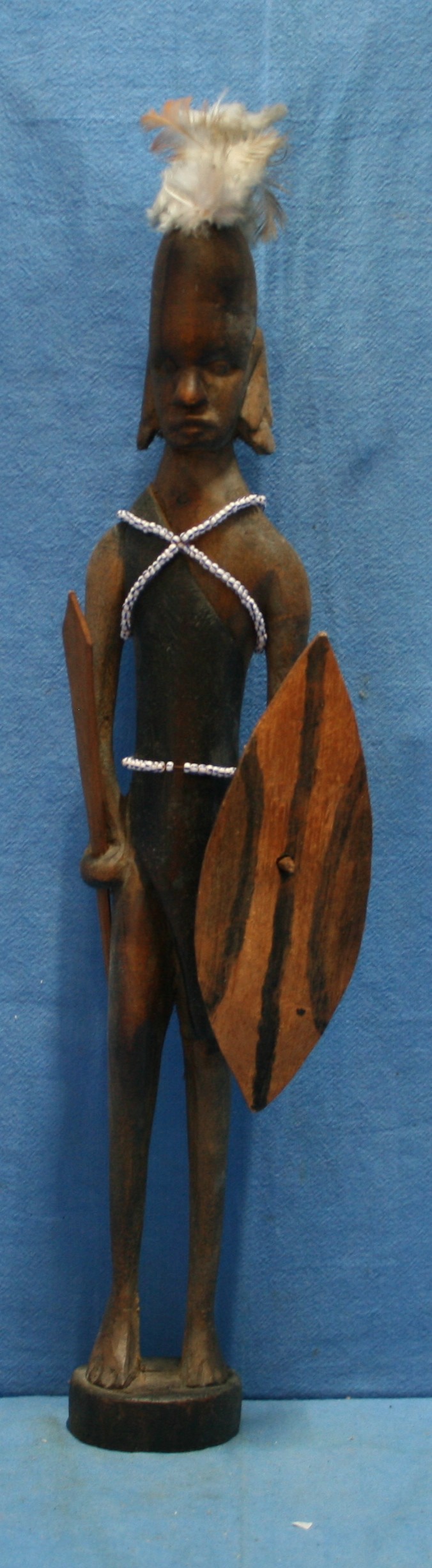 art nr: 1156 vintage beeldje uit Kenia