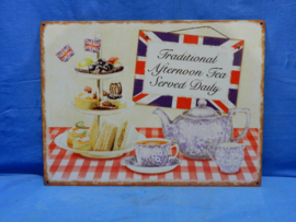 art nr: 696 vintage design bordje van Afternoon Tea