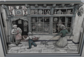 art nr: 47 Anton Pieck 3D ingelijst diorama