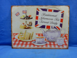 art nr: 696 vintage design bordje van Afternoon Tea
