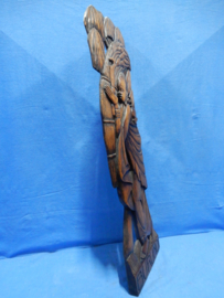 art nr: 705 vintage houtsnijwerk uit Burundi