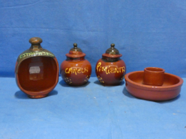 art nr: 1289 vintage kruiden set uit Spanje
