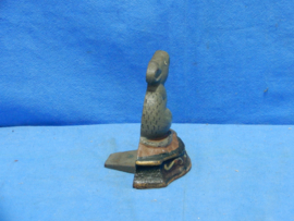 art nr: 822 vintage gietijzeren muis deurstopper