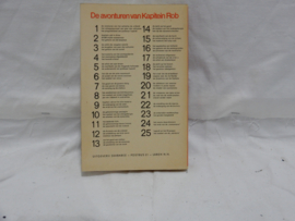 art nr: 1004 vintage boek uit de serie van Kapitein Rob