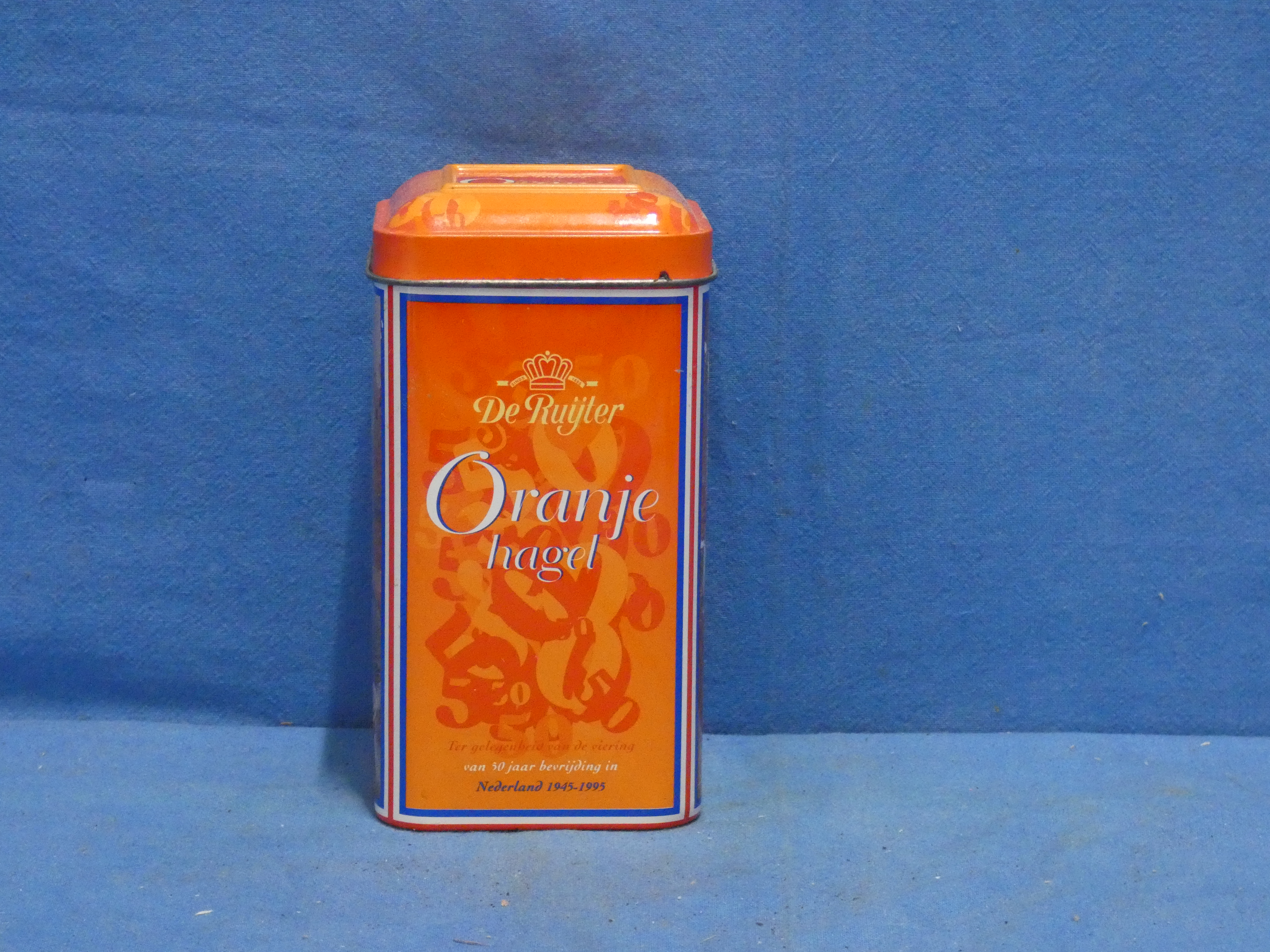 art nr: 1223 vintage blik van Oranje Hagel