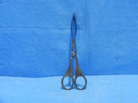 art nr: 821 vintage zilveren suiker griptang