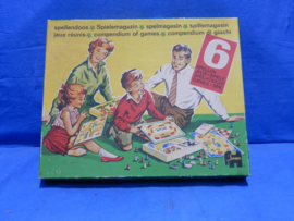 art nr: 562 vintage jaren 50 spellendoos van Jumbo